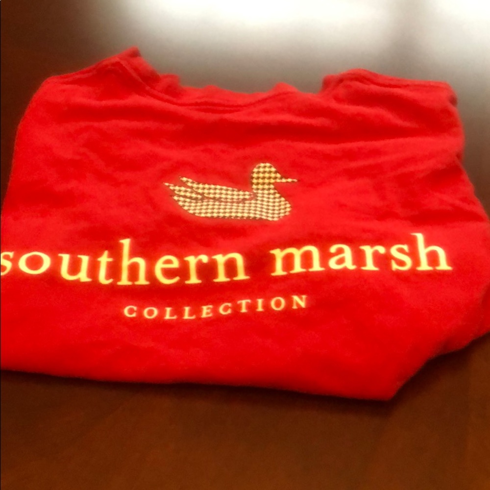 Boys size medium southern marsh shirt